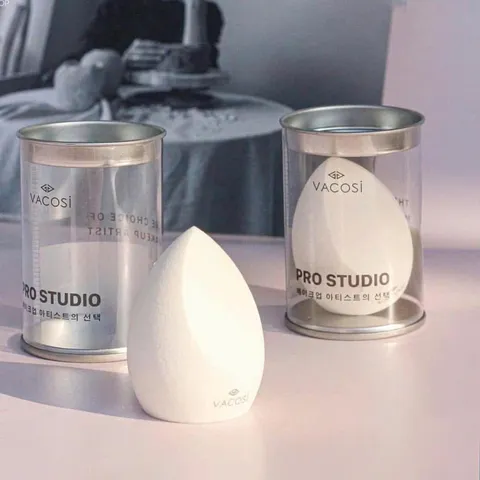 Bông Trang Điểm Vacosi Pro Flat Blender PHO2 - Bông Tán Nền Mượt Mà, Tiện Dụng Cho Kỹ Thuật Trang Điểm Chuyên Nghiệp