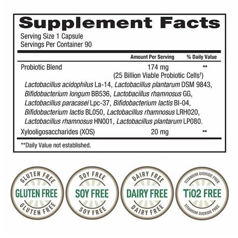 Men Vi Sinh Trunature Dành Cho Phụ Nữ - Probiotic Hỗ Trợ Tiêu Hóa & Tăng Cường Miễn Dịch - 90 Viên USA