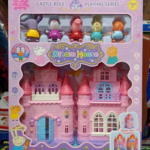 Đồ chơi nhà búp bê heo peppa (589B)