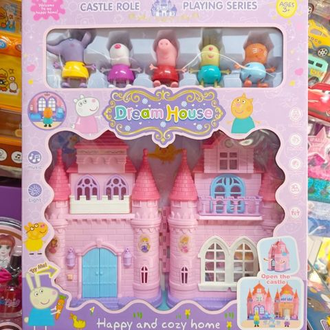 Đồ chơi nhà búp bê heo peppa (589B)