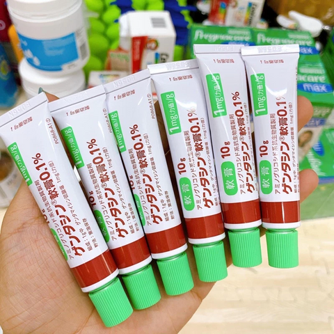Kem Giảm Mụn, Giảm Sẹo Gentacin Inomata 10g - Hỗ Trợ Làm Lành Da, Kháng Khuẩn, Chăm Sóc Da Tổn Thương Nhật Bản