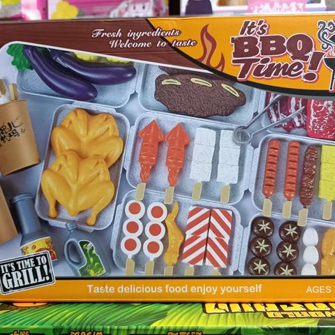 Đồ Chơi Mô Phỏng Tiệc Nướng BBQ 20D1 - Trải Nghiệm Nấu Ăn Vui Vẻ Cho Trẻ Em, Sáng Tạo Kỹ Năng Nấu Nướng Thú Vị