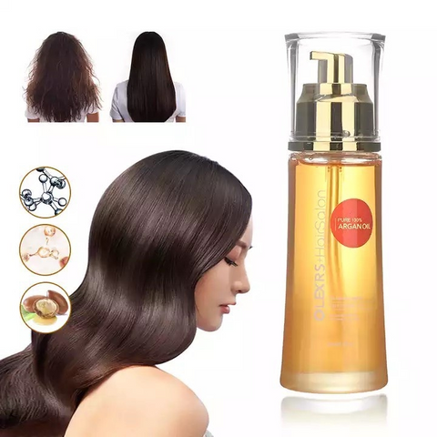 Tinh Dầu Dưỡng Tóc Olexrs HairSalon Collagen 80ml - Phục Hồi Tóc Hư Tổn, Bóng Mượt với Dầu Argan và Sữa Ong Chúa