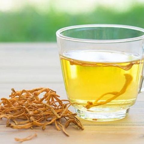 Trà Thảo Mộc Ngọc Cẩu Đông Trùng 7 Vị - Hộp 30 Gói Giải Khát Tự Nhiên Hỗ Trợ Sức Khỏe cho Người Lớn Tuổi