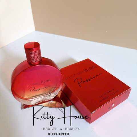 Nước hoa Michael Buble Passion Eau De Parfum Nữ 100ml - Hương thơm quyến rũ, lãng mạn, món quà hoàn hảo cho phái đẹp