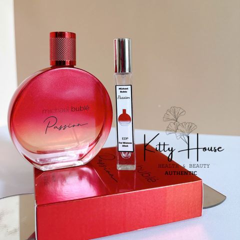Nước Hoa Nữ Michael Buble Passion Eau de Parfum 10ml - Hương Thơm Quyến Rũ, Sang Trọng, Dành Cho Phụ Nữ Thích Lãng Mạn