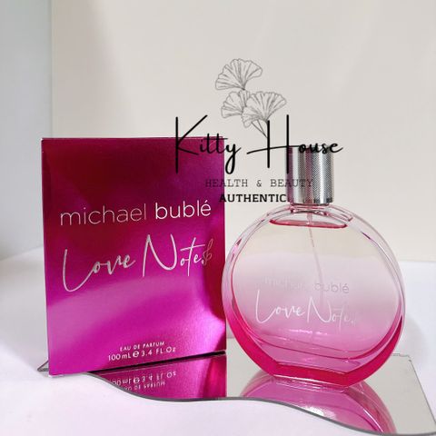 Nước Hoa Nữ Michael Buble Love Note Eau De Parfum 100ml - Hương Hoa Cỏ và Trái Cây Quyến Rũ, Phong Cách Sang Trọng