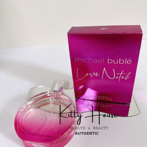 Nước Hoa Nữ Michael Buble Love Note Eau De Parfum 100ml - Hương Hoa Cỏ và Trái Cây Quyến Rũ, Phong Cách Sang Trọng