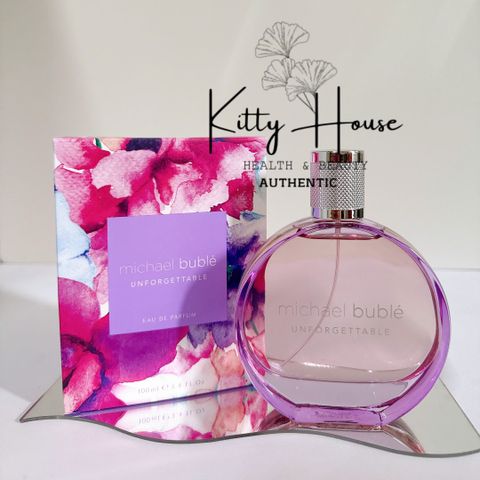 Nước Hoa Nữ Michael Buble Unforgettable Eau de Parfum 100ml - Hương Cam, Hoa Cỏ Nữ Tính, Quà Tặng Sang Trọng