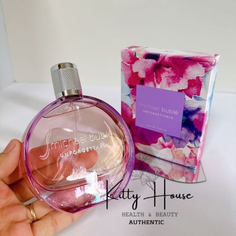 Nước Hoa Nữ Michael Buble Unforgettable Eau de Parfum 100ml - Hương Cam, Hoa Cỏ Nữ Tính, Quà Tặng Sang Trọng