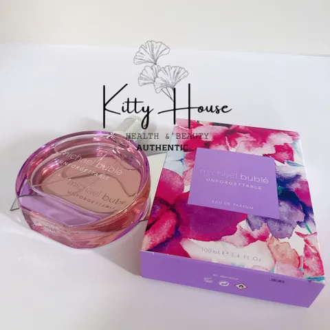 Nước Hoa Nữ Michael Buble Unforgettable Eau de Parfum 100ml - Hương Cam, Hoa Cỏ Nữ Tính, Quà Tặng Sang Trọng