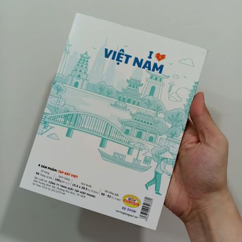 Tập Học Sinh A5 Cao Cấp 96 Trang - 4 Ô Ly Caro, Định Lượng 100Gsm, Giấy Trắng Độ Sạch Cao - Văn Phòng Phẩm Chính Hãng