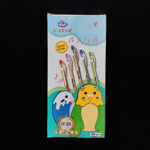 Combo 10 Quyển Tập Học Sinh A5 60gsm Mỏng + Hộp 20 Bút Bi IT-35 Chất Lượng Cao - Bảo Bật Sức Khỏe Cho Học Tập