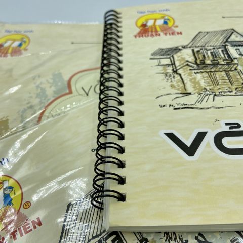 Tập Vẽ Mỹ Thuật 120 Trang Có Lò Xo - Bìa Ngẫu Nhiên, Thân Thiện Môi Trường, Dành Cho Bé Sáng Tạo Nghệ Thuật