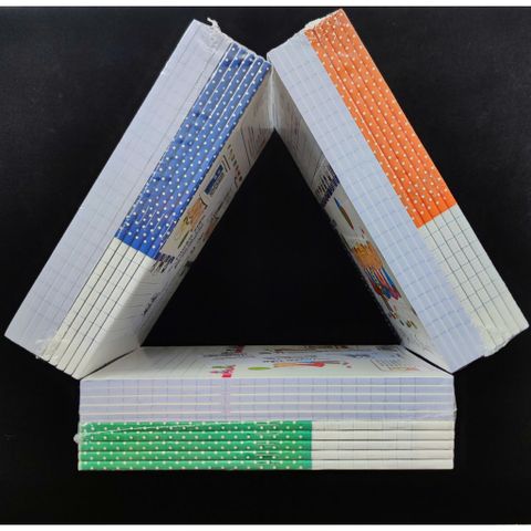 Tập Giấy Kiểm Tra A5 Thuận Tiến 80Gsm - 10 Quyển, 4 Ô Ly Caro, Giấy Học Sinh Chính Hãng, Tiết Kiệm Thời Gian, Thiết Kế Thẩm Mỹ