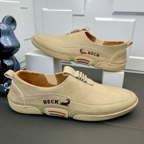 Giày Lười Nam DAVINCIA Da Simili Chống Trơn Chạy Nhanh Dễ Phối Đồ - Giày Slip-on Thời Trang Cho Học Sinh, Sinh Viên, Nam Giới