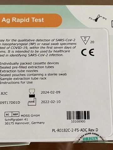 Bộ Test Nhanh COVID-19 OnSite CTK Biotech - Xét Nghiệm Kháng Nguyên SARS-CoV-2 FDA, CE, Kết Quả Trong 15 Phút