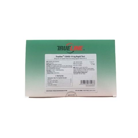 Que Test Nhanh Covid-19 Trueline SARS-CoV-2 - Phát Hiện Kháng Nguyên Tại Nhà, Độ Nhạy 96.3%