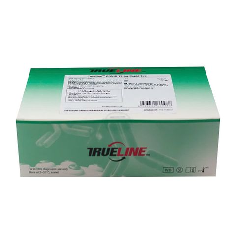 Que Test Nhanh Covid-19 Trueline SARS-CoV-2 - Phát Hiện Kháng Nguyên Tại Nhà, Độ Nhạy 96.3%