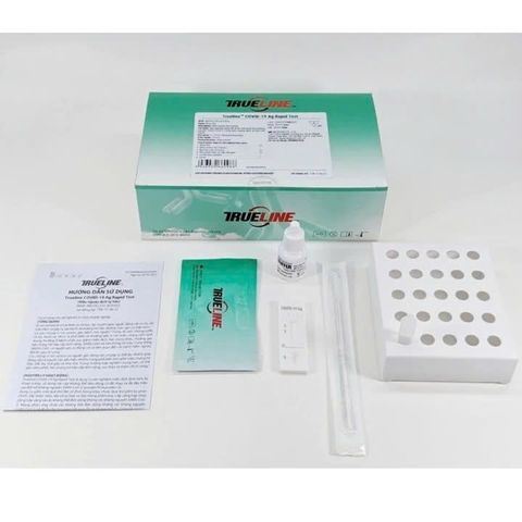 Que Test Nhanh Covid-19 Trueline SARS-CoV-2 - Phát Hiện Kháng Nguyên Tại Nhà, Độ Nhạy 96.3%