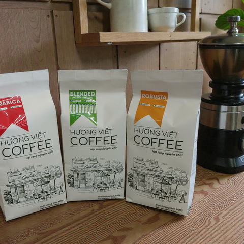 Cà Phê Robusta Rang Mộc Nguyên Chất DEVA COFFEE - Thức Uống Đậm Vị Cafe Nguyên Hạt Thơm Ngon, Hương Việt Coffee 500g, 1000g