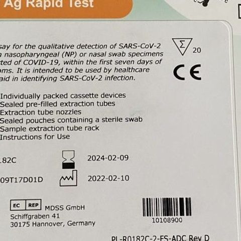 Que Test Nhanh Covid-19 Onsite Tại Nhà - Bộ Xét Nghiệm Kháng Nguyên SARS-CoV-2, 20 Test/Hộp, Kết Quả Trong 15 Phút