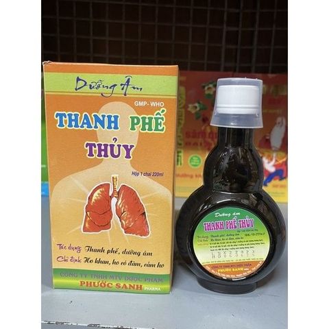Dưỡng Âm Thanh Phế Thủy Phước Sanh 220ml - Thực Phẩm Chức Năng Hỗ Trợ Đường Hô Hấp, Giảm Ho Khó Chịu