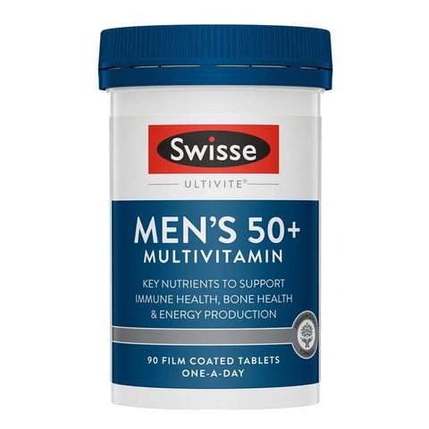 Vitamin Tổng Hợp Nam Swisse Trên 50 Tuổi - Multivitamin 60 Viên Úc Giúp Tăng Cường Sức Khỏe Và Hệ Miễn Dịch