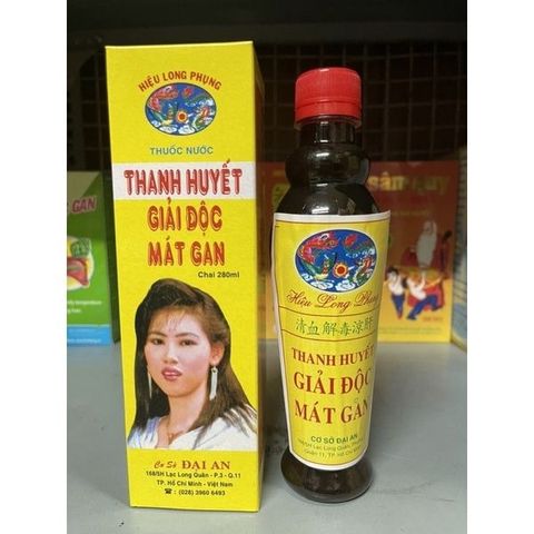 Thanh Huyết Giải Độc Mát Gan Đại An - Nước Uống Bổ Gan Thiên Nhiên, Giải Nhiệt, Hỗ Trợ Sức Khỏe Toàn Diện