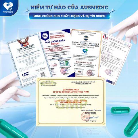 Viên Uống Yến Sào Nest Healthy Ausmedic - Tăng Cường Miễn Dịch, Cải Thiện Giấc Ngủ, 22.500MG Yến Sào, Phù Hợp Cho Mọi Đối Tượng