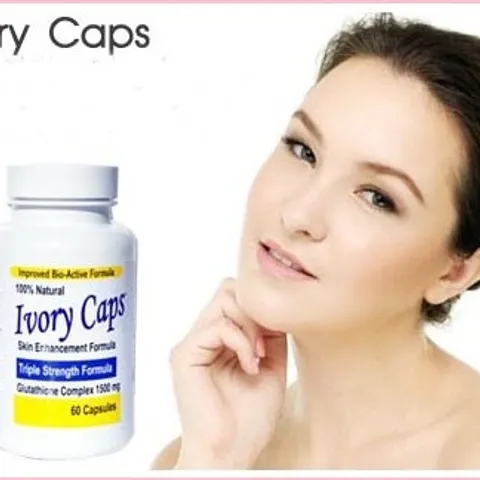 Viên uống trắng da Ivory Caps Mỹ 60 viên - Bổ sung Glutathione, làm trắng da hiệu quả, thanh lọc cơ thể, chống oxy hóa
