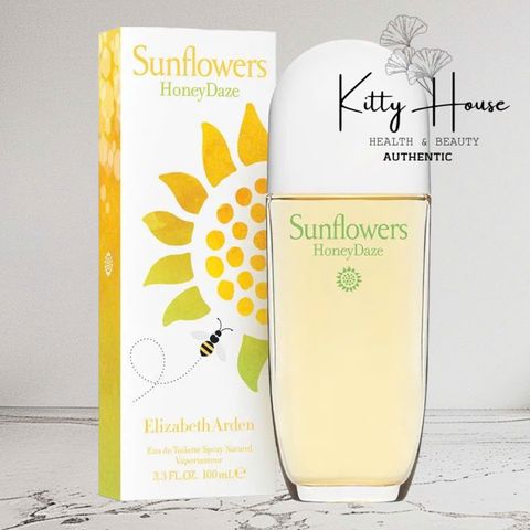 Nước hoa nữ Elizabeth Arden Sunflowers Honey Daze Eau de Toilette 100ml - Hương Hoa Cỏ Gỗ Tươi Mát, Đậm Chất Hiện Đại
