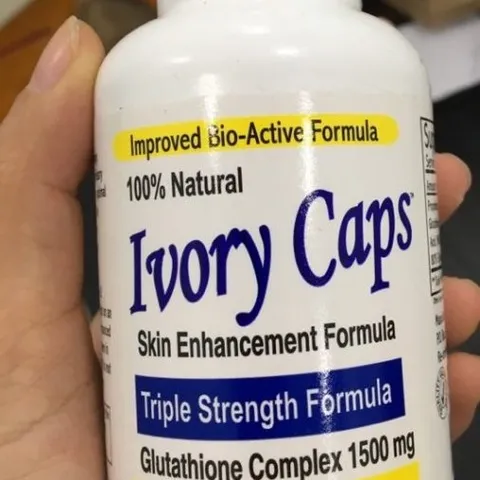 Viên Uống Trắng Da Ivory Caps 60 Viên - Bổ Sung Glutathione Chống Oxy Hóa, Làm Sáng Da, Xuất Xứ Mỹ