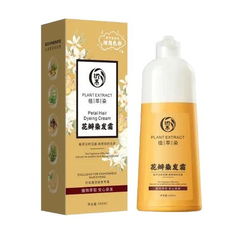 Dầu Gội Phủ Bạc Plant Extract - Nuôi Dưỡng Tóc Tự Nhiên, Màu Sắc Bền Đẹp, 300ml, Không Chứa Hóa Chất Độc Hại