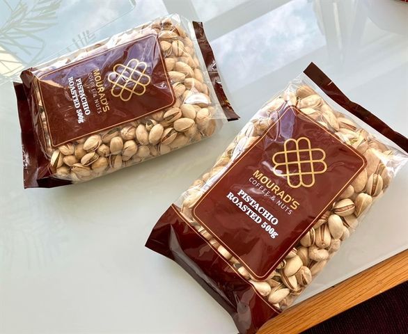 Hạt Dẻ Cười Rang Mourad’s Coffee & Nuts 500g - Thơm Béo Ít Muối - Snack Dinh Dưỡng Giàu Vitamin, Thưởng Thức Mỗi Ngày