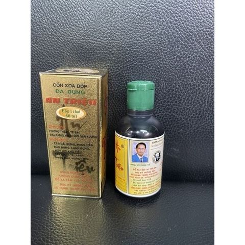 Cồn Xoa Bóp An Triệu - Giảm Đau, Mỏi Cơ Thể, Dầu Xoa Bóp Đa Năng Chai Xịt Nhỏ/Lớn 100ml Từ Thành Phần Tự Nhiên