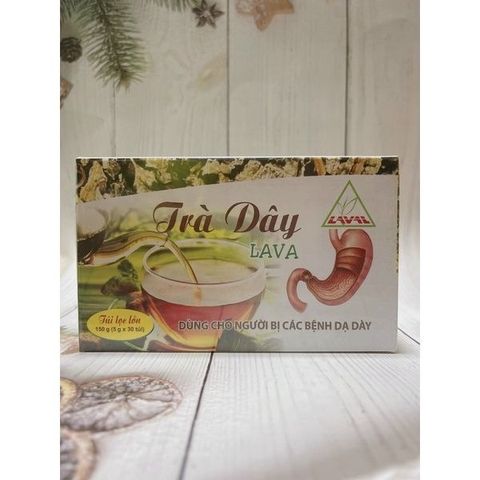 Trà Dây Lava Bao Tử 30 Gói - Thảo Mộc Tự Nhiên Hỗ Trợ Dạ Dày, Giảm Ợ Chua và Viêm Loét, Sản Phẩm Chất Lượng Cao