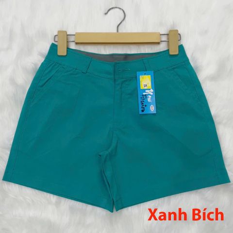 Quần Short Nữ Kaki Co Giãn - Phong Cách Đi Biển, Mặc Nhà - Size Đủ, Chất Liệu Cotton Thoải Mái, Thời Trang Đẹp 2023