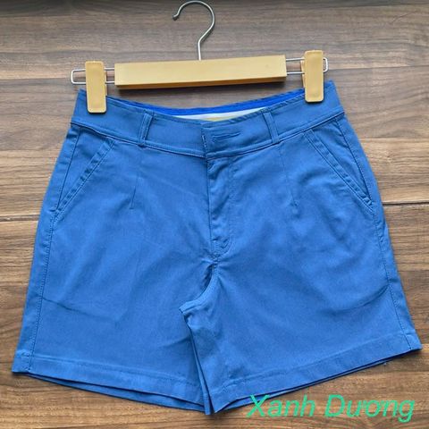 Quần Short Nữ Kaki Co Giãn - Phong Cách Đi Biển, Mặc Nhà - Size Đủ, Chất Liệu Cotton Thoải Mái, Thời Trang Đẹp 2023
