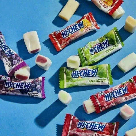 Kẹo Dẻo Trái Cây Morinaga Hi-Chew 850g - Ngọt Ngào, Chua Thanh, 4 Hương Vị Tự Nhiên - Bánh Kẹo Tuyệt Hảo từ Mỹ