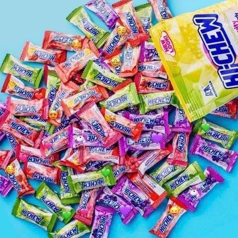 Kẹo Dẻo Trái Cây Morinaga Hi-Chew 850g - Ngọt Ngào, Chua Thanh, 4 Hương Vị Tự Nhiên - Bánh Kẹo Tuyệt Hảo từ Mỹ