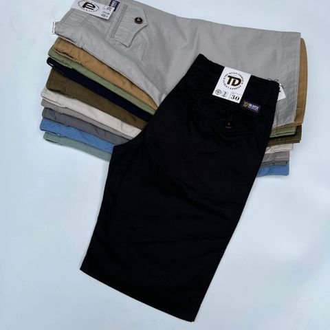 Quần Short Kaki Nam Bigsize - Dáng Basic Chất Mềm Mịn, Năng Động, 9 Màu Trẻ Trung Cho Nam 50kg - 80kg