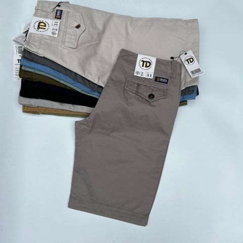 Quần Short Kaki Nam Bigsize - Dáng Basic Chất Mềm Mịn, Năng Động, 9 Màu Trẻ Trung Cho Nam 50kg - 80kg