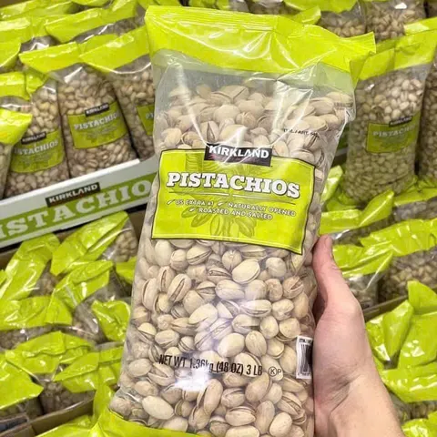 Hạt Dẻ Cười Kirkland Signature Pista Chios 1.36kg - Hạt Dinh Dưỡng Bổ Sung Vitamin và Khoáng Chất Tốt Cho Sức Khỏe