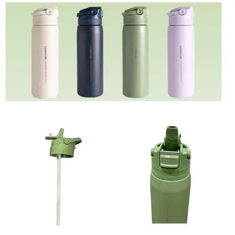Bình Giữ Nhiệt LocknLock Active One-Touch Tumbler 700ml Kèm Ống Hút Nhiều Màu, Thép Không Gỉ, Giữ Nhiệt Lâu Bền Bỉ