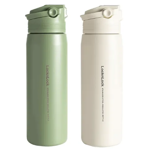 Bình Giữ Nhiệt LocknLock Active One-Touch Tumbler 700ml Kèm Ống Hút Nhiều Màu, Thép Không Gỉ, Giữ Nhiệt Lâu Bền Bỉ