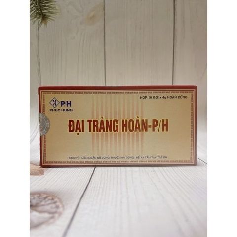 Viên Hỗ Trợ Tiêu Hóa Đại Tràng PH - Giảm Đau Bụng, Khó Tiêu - Hộp 10 Gói x 4g Dễ Dàng Sử Dụng