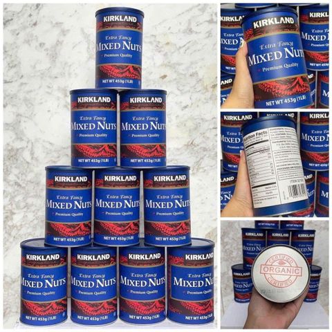 Hạt Sấy Hỗn Hợp Kirkland 453g - Hạt Dinh Dưỡng Nguồn Cung Cấp Năng Lượng, Chất Béo Tốt, Tốt Cho Tim Mạch