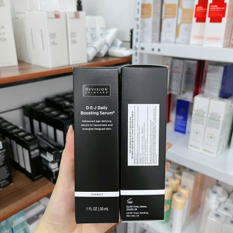 Serum Revision D.E.J Daily Boosting 30ml - Giải pháp trẻ hóa da, kích hoạt năng lượng tế bào, làm sáng và tăng cường độ ẩm cho mọi loại da