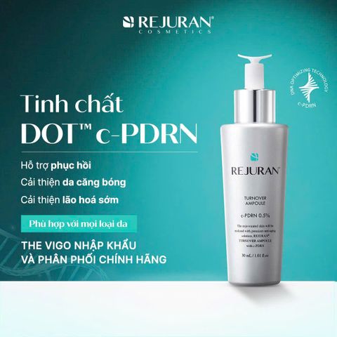 Serum Rejuran Ampoule c-PDRN - Tinh Chất Căng Bóng Da 30ml Giúp Cải Thiện Lão Hóa, Cung Cấp Độ Ẩm và Làm Sáng Da -nhập khẩu chính hãng